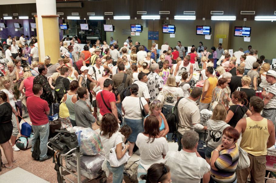 Entre 2011 e 2015, 20% das partidas dos voos no Brasil tiveram algum tipo de atraso
