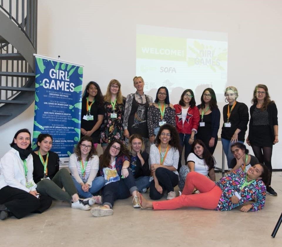 Participantes do Girl Games na EBAC