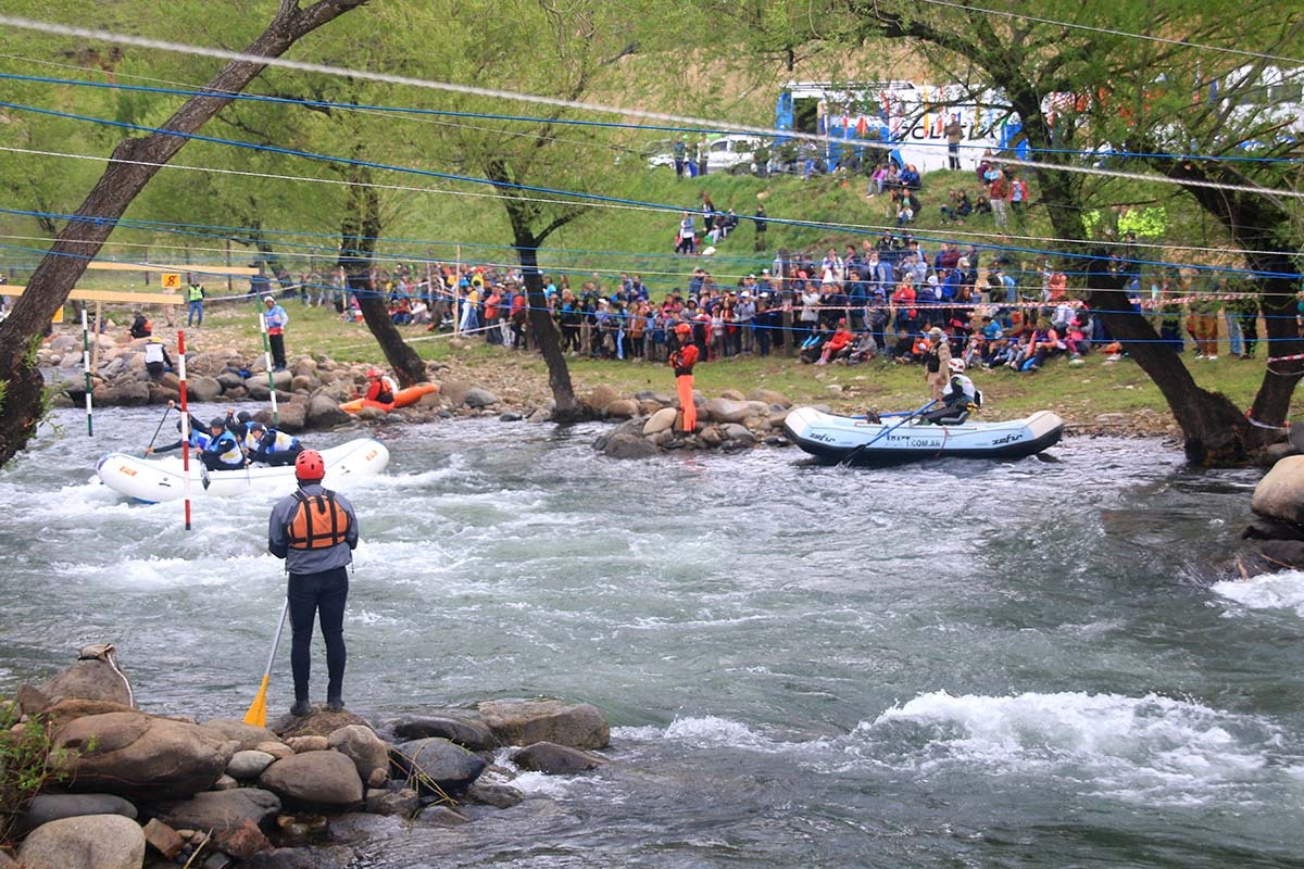 Um dos pontos altos do Mundial de Rafting 2018 foi a organização realizada pelo Ministério de Turismo de Neuquén