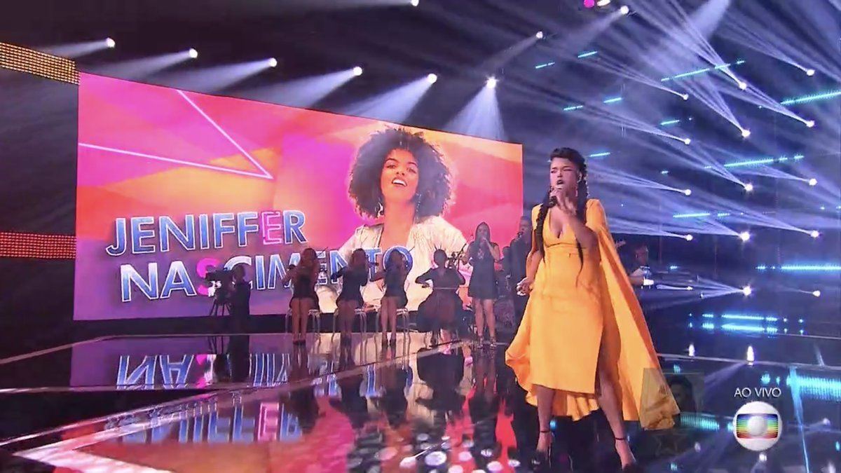 Jeniffer Nascimento faz apresentação emocionante na semifinal do Popstar