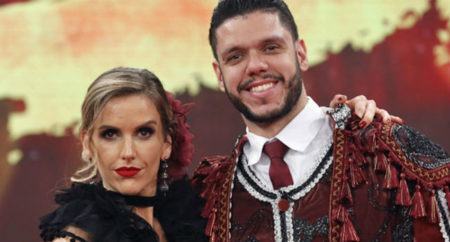 Mariana Ferrão se deu mal no paso doble e foi eliminada da “Dança dos Famosos”