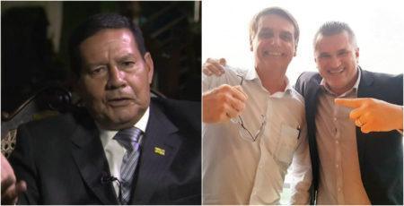 Mourão disse que Julian Lemos não terá um cargo no governo de Bolsonaro