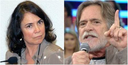 Regina Duarte e José de Abreu protagonizaram discussão pública por divergências político-ideológicas