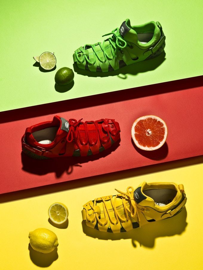 As diferentes combinações de seus componentes são o segredo do sapato sustentável