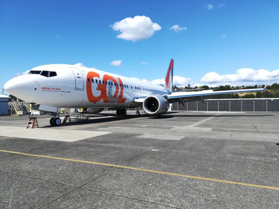 No Brasil, a Gol também suspendeu as operações com o Boeing 737 MAX 8 por tempo indeterminado