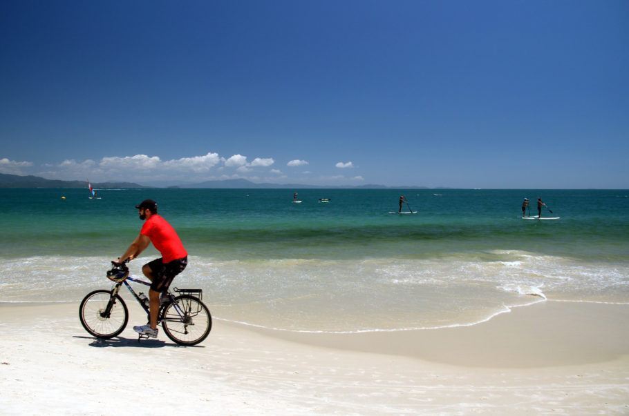 Canasvieiras, uma das praias do litoral norte de Florianópolis