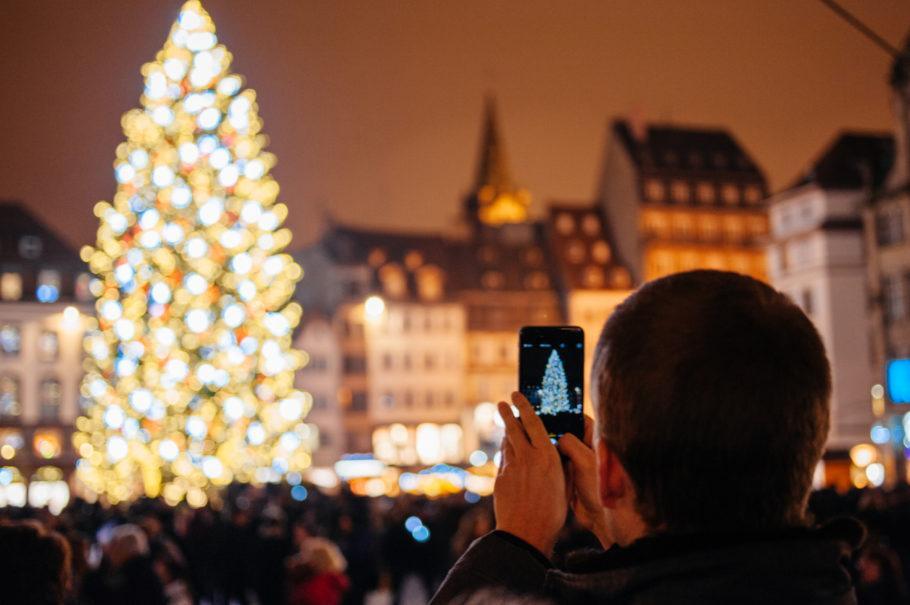 Estrasburgo tem um dos mais antigos mercados de Natal da Europa