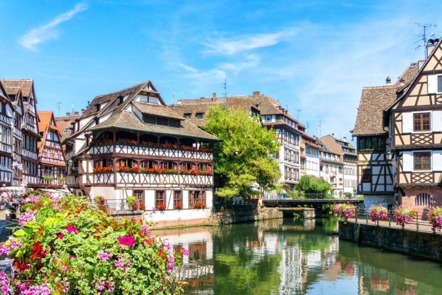 Estrasburgo é uma das mais bonitas cidades da França