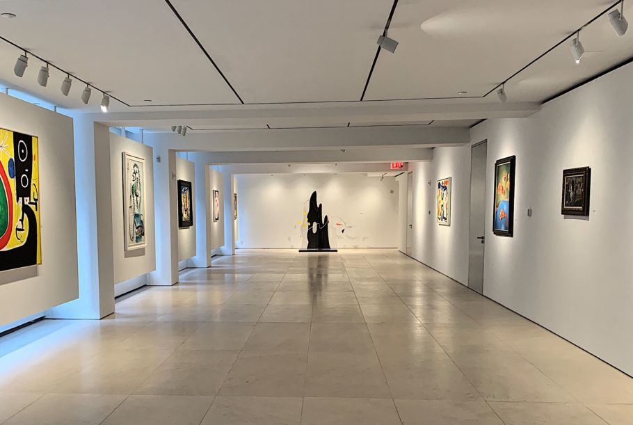 Galeria tem obras de grandes nomes com Picasso, Dali, Matisse e Monet em seu acervo