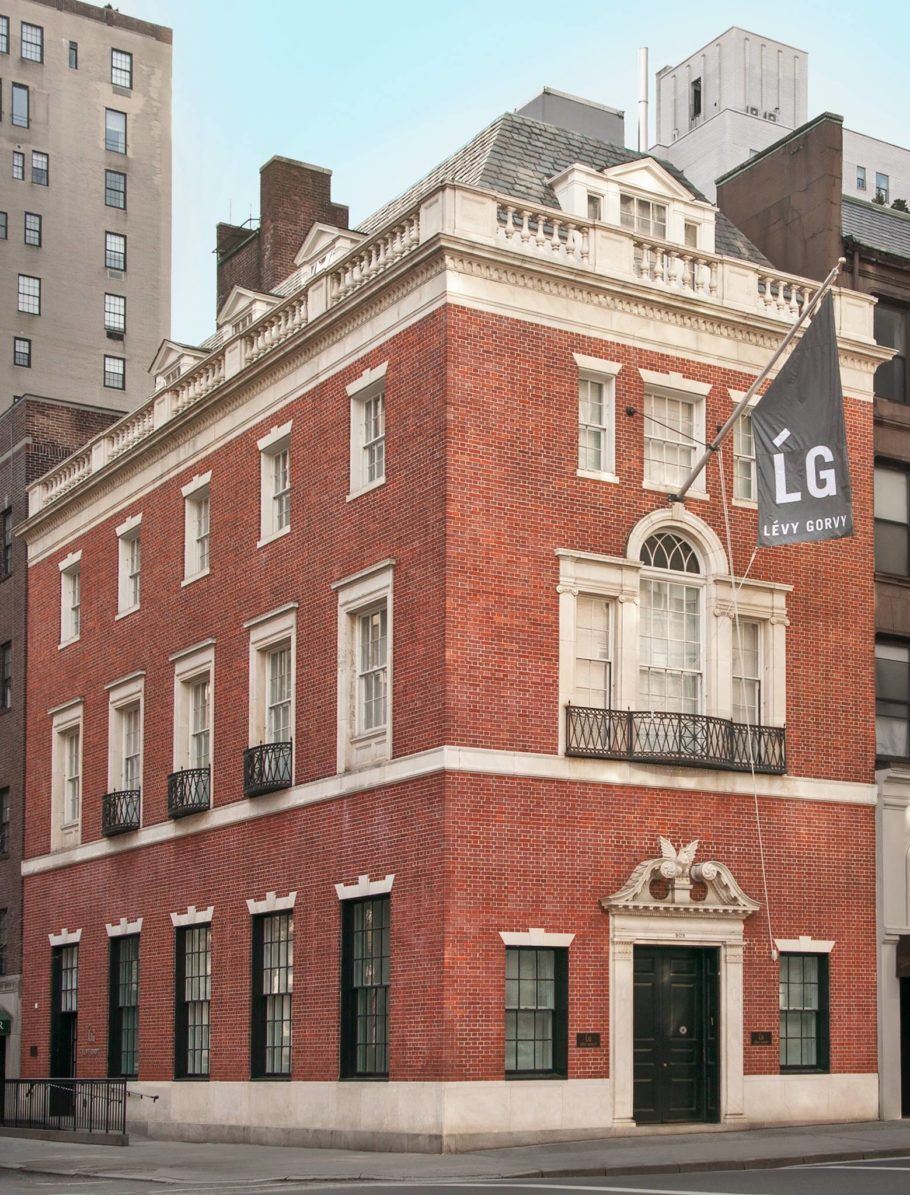 Fachada do prédio da galeria Lévy Gorvy, em Nova York