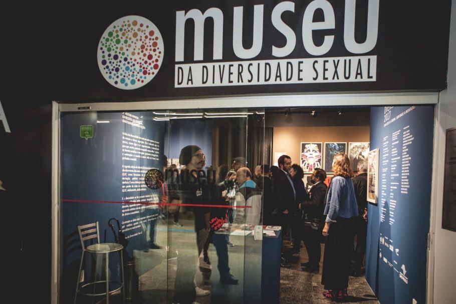 Entrada do Museu da Diversidade Sexual