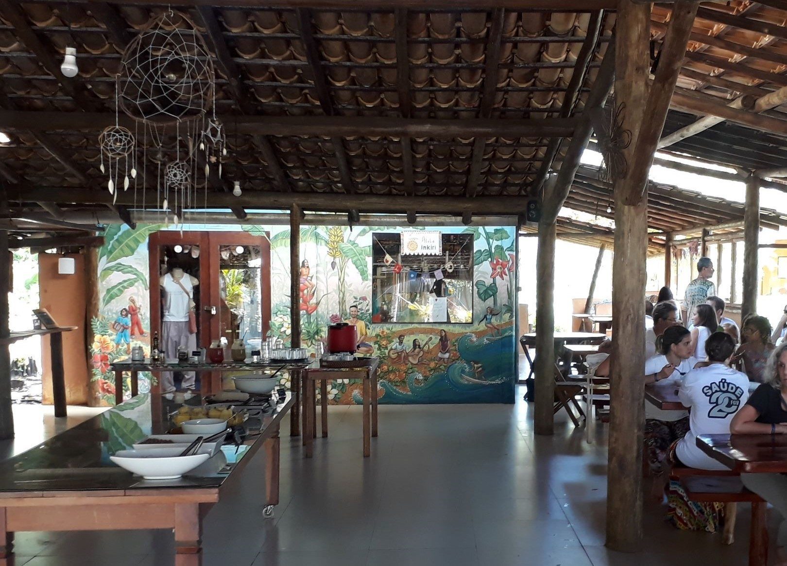 Restaurante do Centro Inkiri – somente refeições vganas