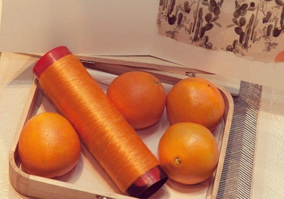 A seda vegana feita de bagaço de laranja é usada na Itália em artigos de luxo