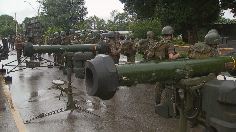 Artilharia das Forças Armadas disponibilizada para a posse de Jair Bolsonaro