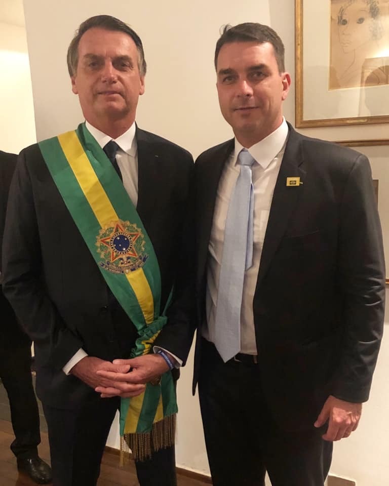 Jair Bolsonaro comentou as denúncias envolvendo seu filho, Flavio