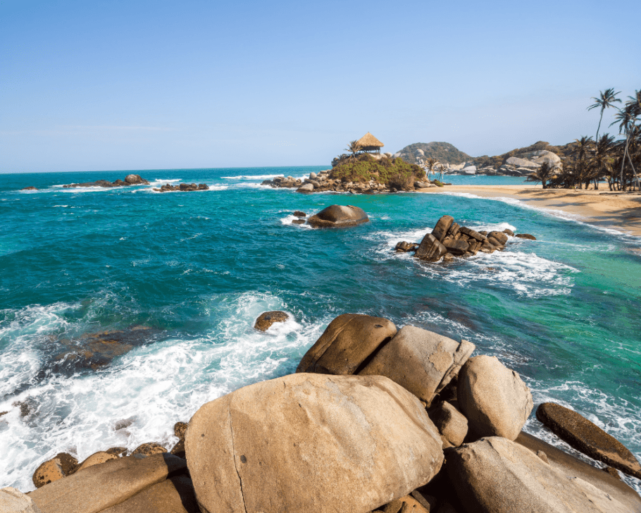 A vizinha Santa Marta tem algumas das mais belas paisagens da Colômbia