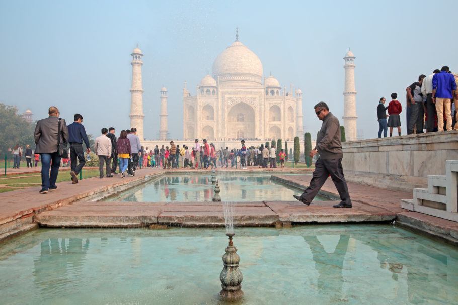 Objetivo do governo indiano é reduzir em até 20% o número de visitantes no Taj Mahal