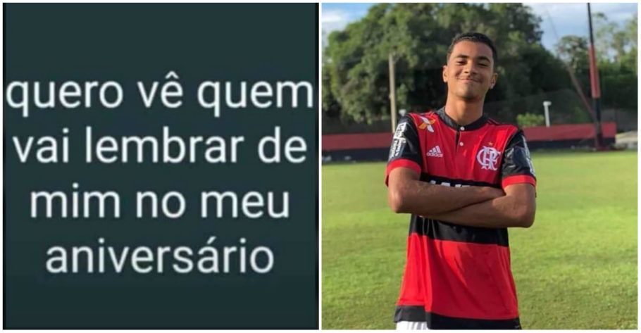 Hoje seria aniversário de Arthur, um dos meninos mortos no CT do Flamengo