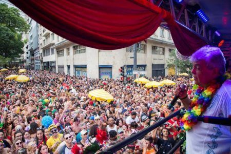 BregsNice desfila há três anos no Carnaval de São Paulo acompanhado de Sidney Magal