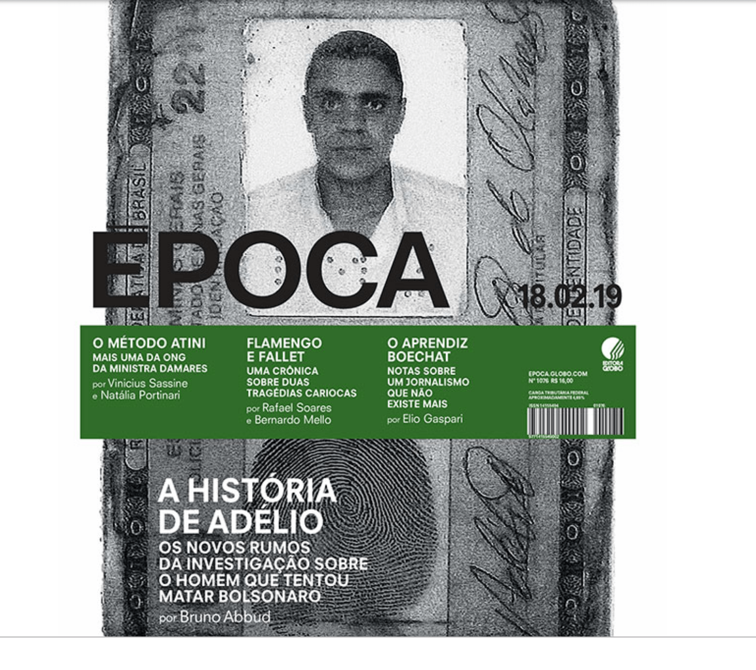 Capa da revista Época