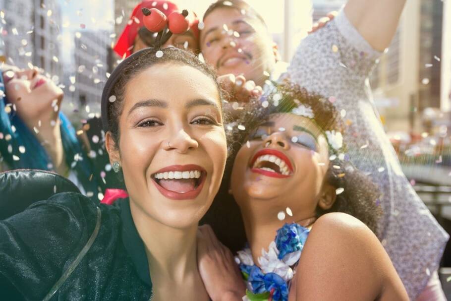 mulheres no Carnaval
