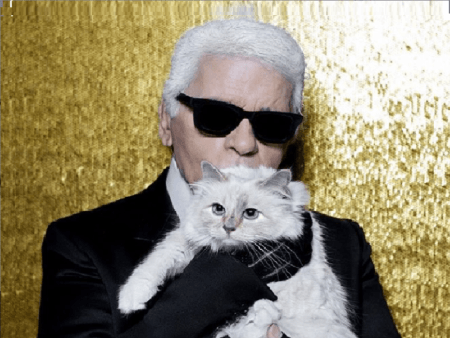 Estilista Karl Lagerfeld pode ter deixado uma herança milionária para sua gata, Choupette