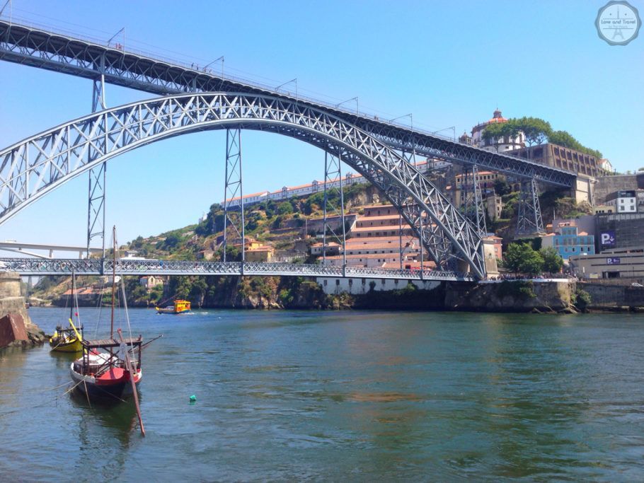 Vista do rio Douro na cidade do Porto
