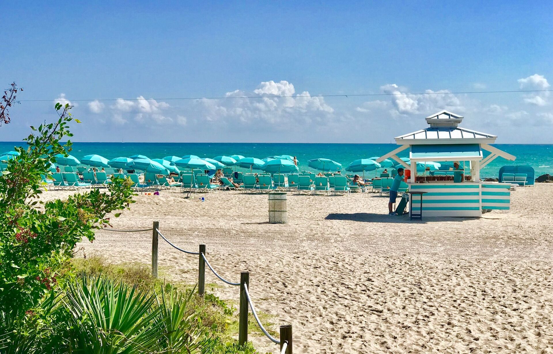 As deliciosas praias de Miami Beach