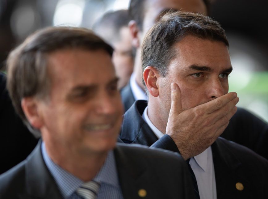 Presidente jair Bolsonaro durante coletiva no CCBB, após anuncio de novos ministros. Brasília, 28-11-2018. Foto: Sérgio Lima/Poder360