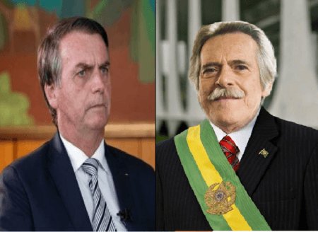 Após se autoproclamar presidente do Brasil,  ator lançou #PresidenteLaranjaNuncaMais