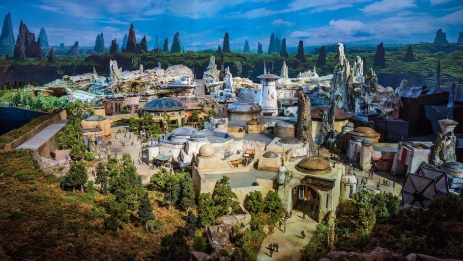 Concepção artística mostra como será a nova área dedicada a saga Star Wars
