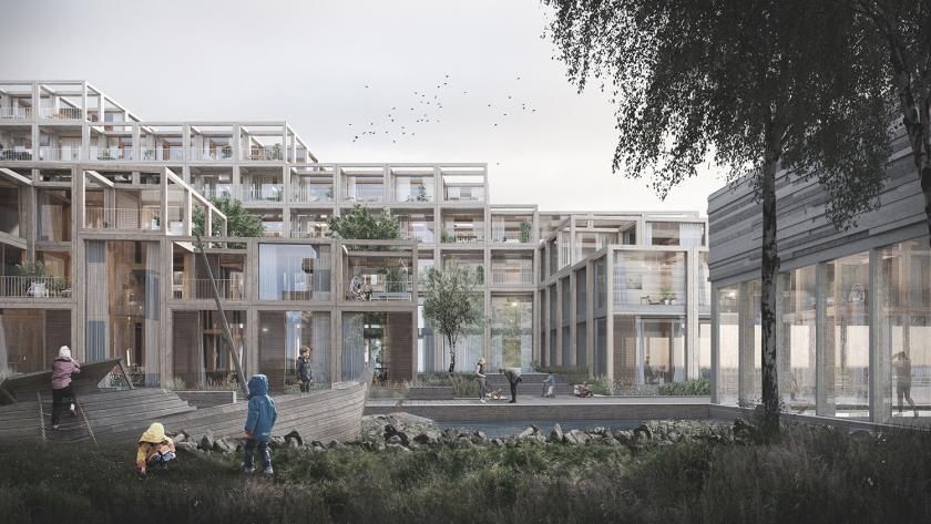 A vila ecológica projetada na Dinamarca atende a objetivos de sustentabilidade da ONU