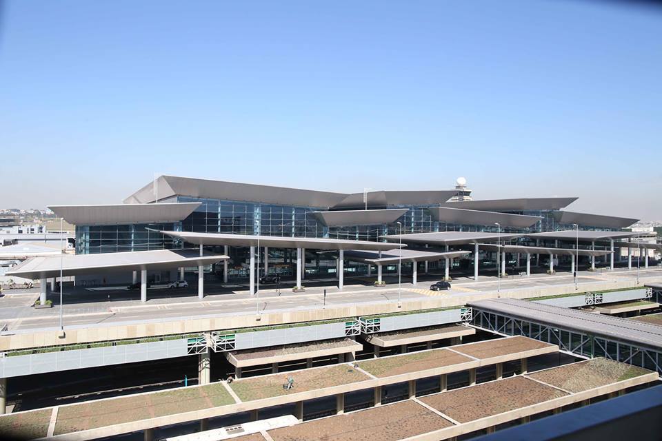 Vista do Terminal 3 do aeroporto de Guarulhos
