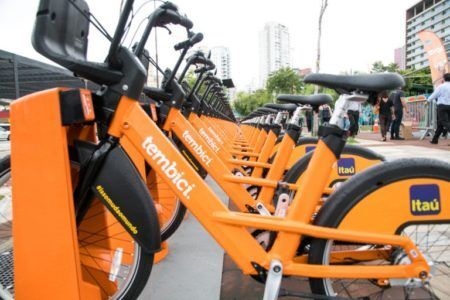 Projeto Bike Itau disponibiliza aluguel de bikes a fim de colaborar com a mobilidade urbana