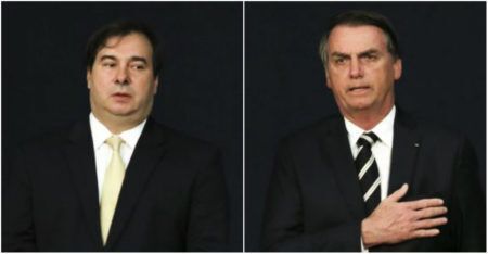 Bate Boca entre Rodrigo Maia e Bolsonaro tem origem na reforma da Previdência