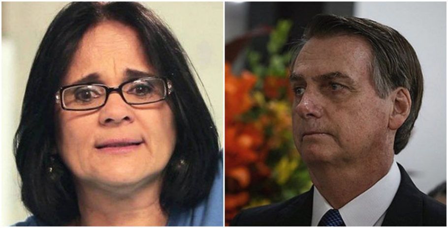 Bolsonaro diz que Damares Alves é ministra com menor importância