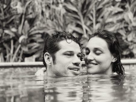 Débora Nascimento e José Loreto, em foto publicada cerca de um mês antes do fim do casamento