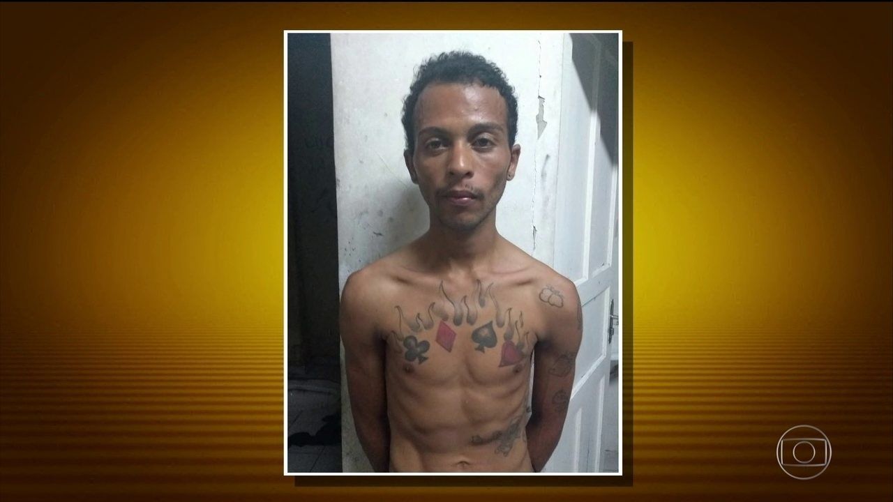 Lucas Alves da Silva, de 24 anos, foi preso tentando fugir em um carro de aplicativo