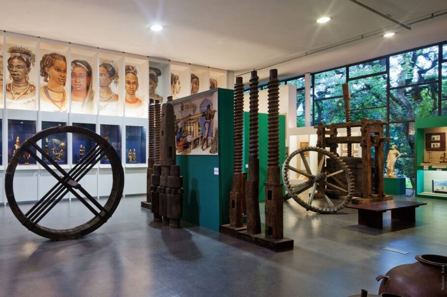 Núcleo trabalho e escravidão do museu afro brasil