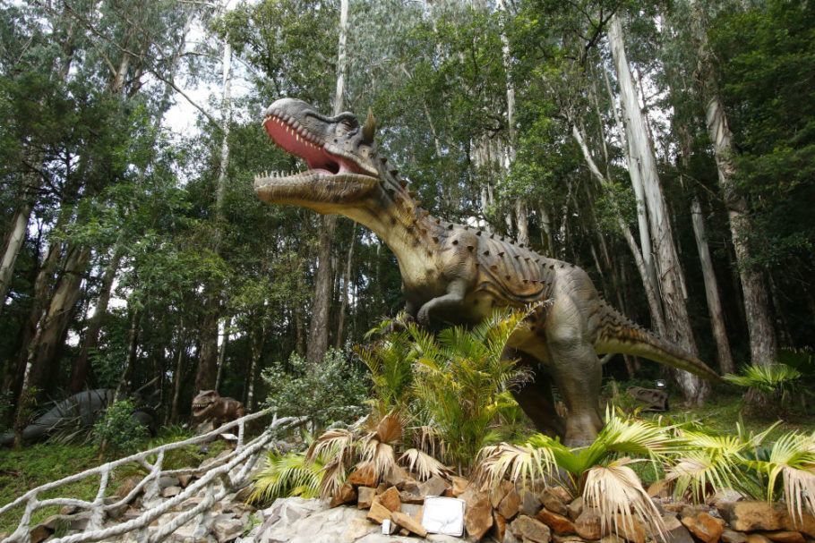 A inauguração do Vale dos Dinossauros em Olímpia está prevista para junho