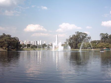 lago do parque ibirapuera