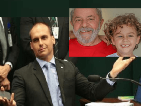 Eduardo Bolsonaro foi alvo de críticas, inclusive de seus apoiadores, após se pronunciar sobre a saída de Lula da prisão para acompanhar o funeral de seu neto Artur, de 7 anos