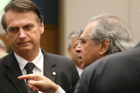 Paulo Guedes já critica Jair Bolsonaro