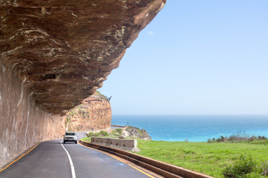 Trecho da rodovia Peakman’s Peak, na Cidade do Cabo