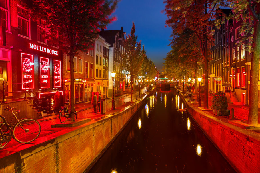 A prefeitura de Amsterdã anunciou mudanças no famoso bairro “Red Light District”
