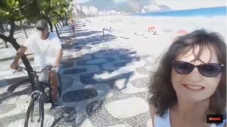 Turista paranaense filma o próprio assalto no Arpoador, no Rio de Janeiro