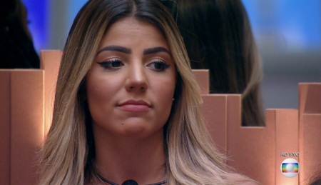 Hariany já tinha garantido seu lugar na final do BBB, mas foi expulsa por mal comportamento