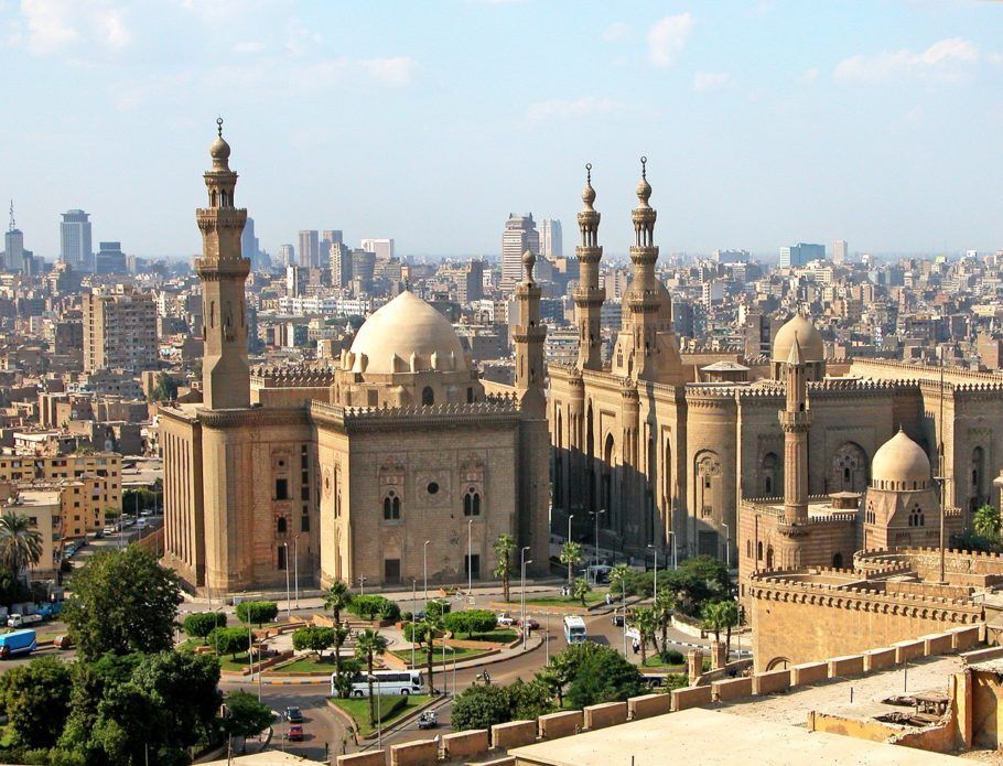 Vista da cidade do Cairo, capital do Egito