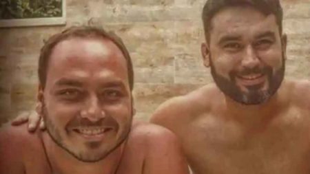 Carlos com Leo Índio