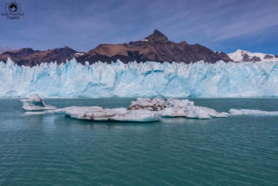Glaciar Perito Moreno visto através da navegação, El Calafate